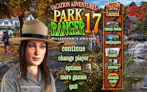 Vacation Adventures: Park Ranger 17 Collector's Edition.